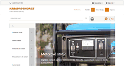 Desktop Screenshot of naradi-e-shop.cz